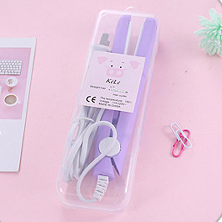 Mini Chapinha Portátil Alisador de Cabelo