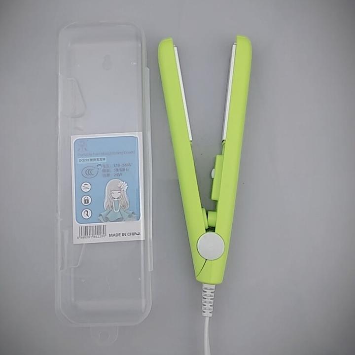 Mini Chapinha Portátil Alisador de Cabelo