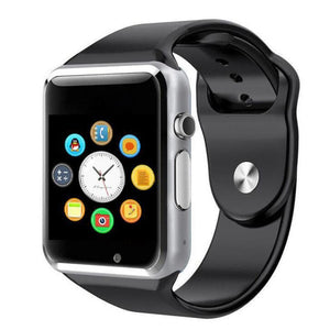 Sem fronteiras a1 bluetooth relógio inteligente esporte apoio chamada música 2g com sim tf câmera smartwatch para android pk iwo 8 dz09 gt06